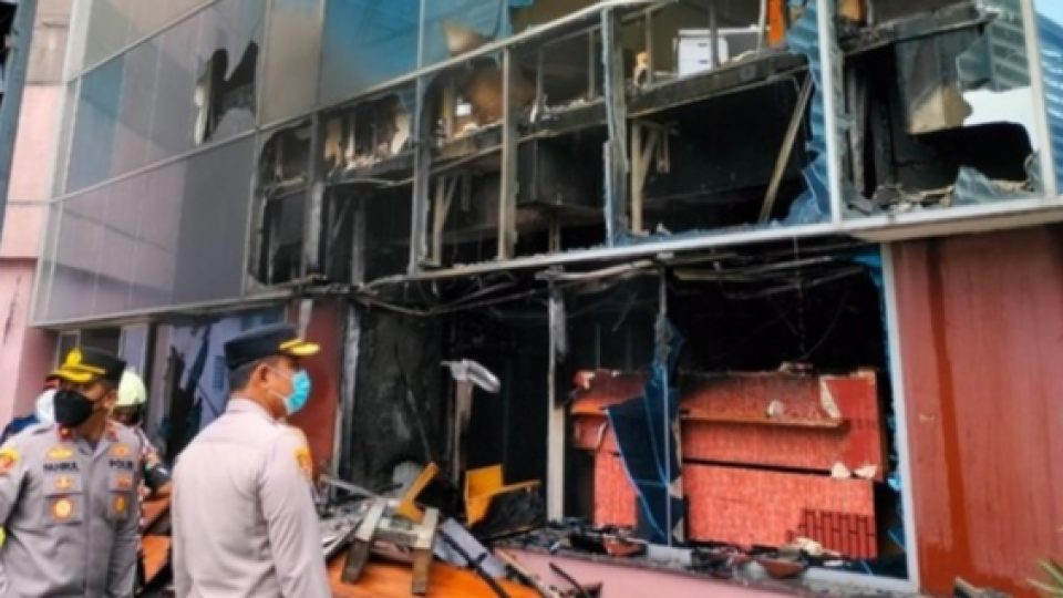 Gudang Kemenkumham Kebakaran, Penyebab Masih Diselidiki