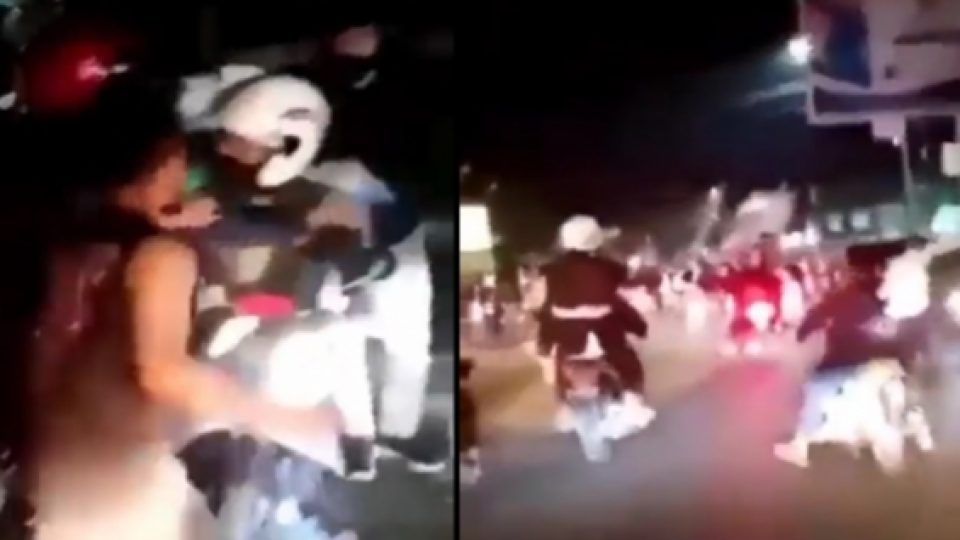 Viral Konvoi Kelompok Pencak Silat PSHT Bentrok dengan Warga di Malang