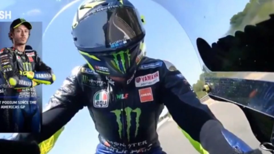 Valentino Rossi Akhiri Puasa 15 Bulan Tak Naik Podium dengan Finis di Posisi Ketiga di GP Andalusia
