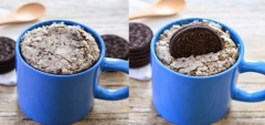 Membuat Kue Mug Oreo Untuk Buka Puasa Hari Pertama, yuk !