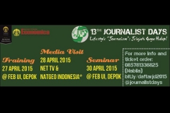 13TH JOURNALIST DAYS 2015