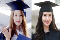 Wisuda, Jihyun 4Minute dan Yoona SNSD Dapat Penghargaan