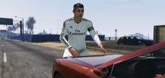 Lihat Aksi Lucu Cristiano Ronaldo di GTA V, yuk !