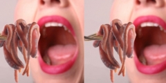 Ibu Ini Tega Memberi Makan Putrinya Cacing