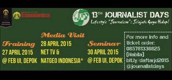 13TH JOURNALIST DAYS 2015