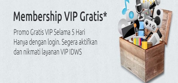 Promosi Khusus Gratis VIP!